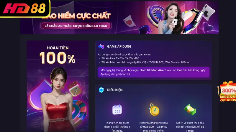 HD88 lấy người chơi làm trọng tâm phát triển